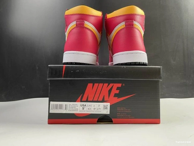 HYPE High 1 Fusion Jordan 555088-603 Red OGLight Air 0714